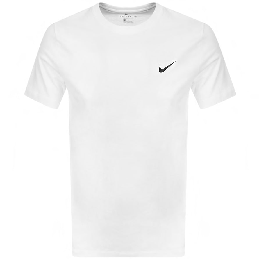 Alternative Image for ProductNike Training Dri Fit Logo T Shirt White1